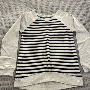 Striped sweatshirt
